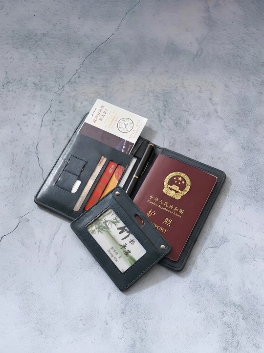 Чехол для паспорта, с чехлом для ID-карты, кошелек для документов, карт-холдер, 11×15 см