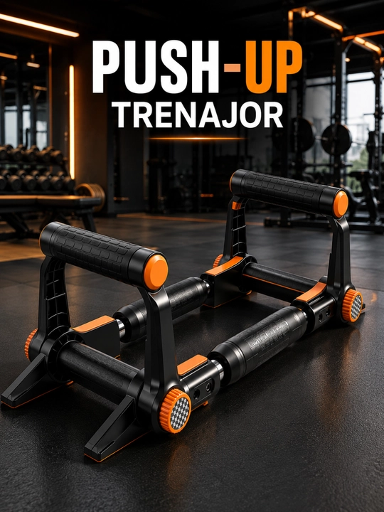 Otjimaniya uchun trenajor, ajraladigan push-up tayanch, prujinali ko‘p funksiyali - 