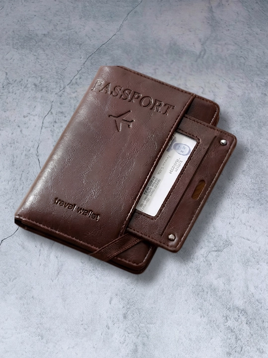 Чехол для паспорта, с чехлом для ID-карты, кошелек для документов, карт-холдер, 11×15 см