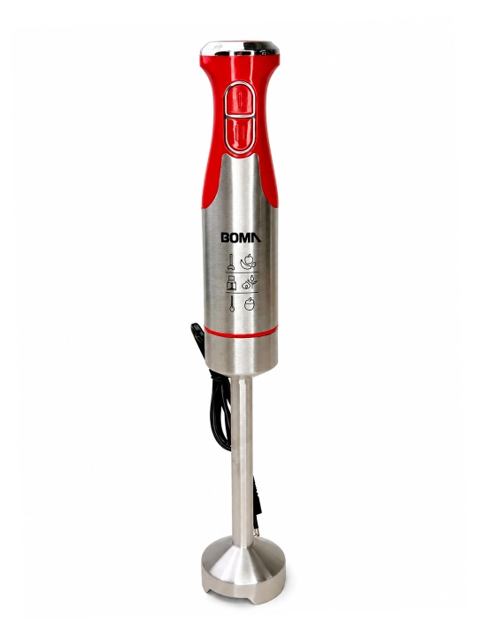 Qo'l blenderi 4 in 1, quvvati 300-1000W BOMA, ko‘p funksiyali blender, metall pogrujnoy