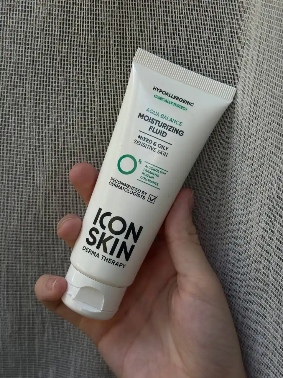 Крем-флюид для лица увлажняющий для жирной и комбинированной кожи, ICON SKIN, 75 мл