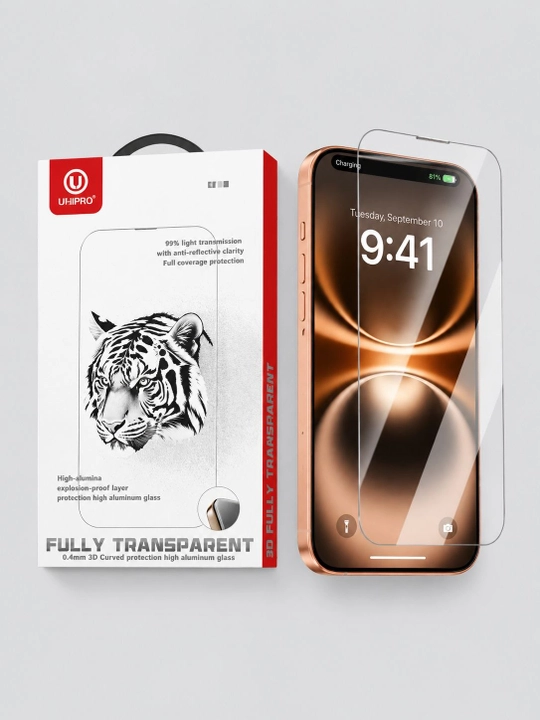 Защитное стекло для iPhone 13, 14, 15, 16, 17, Pro, Pro Max