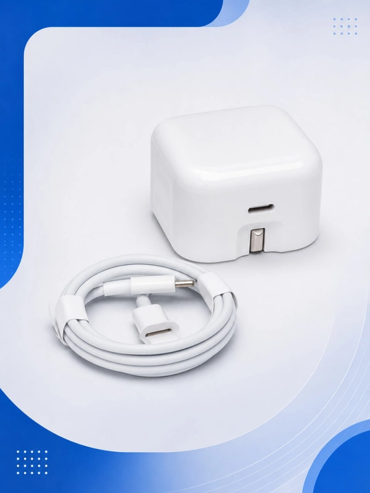 Зарядка для iPhone, зарядник, быстрая зарядка 20 Вт — с кабелем Type-C to Lightning