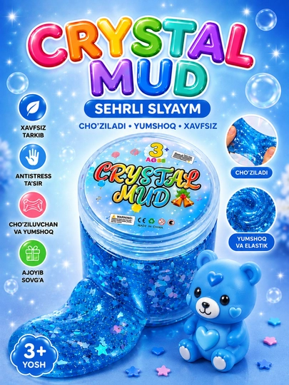 Slime Slime - bolalar uchun o‘yinchoq - 