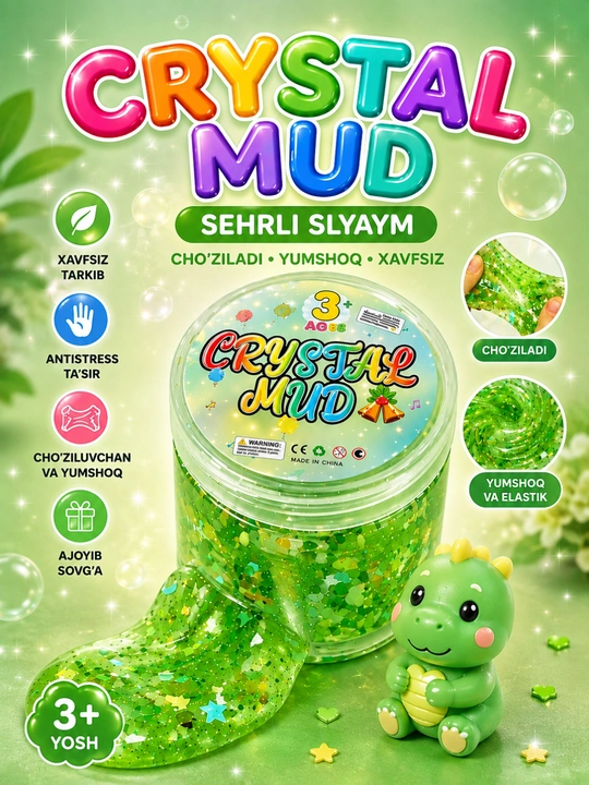 Slime Slime - bolalar uchun o‘yinchoq - 