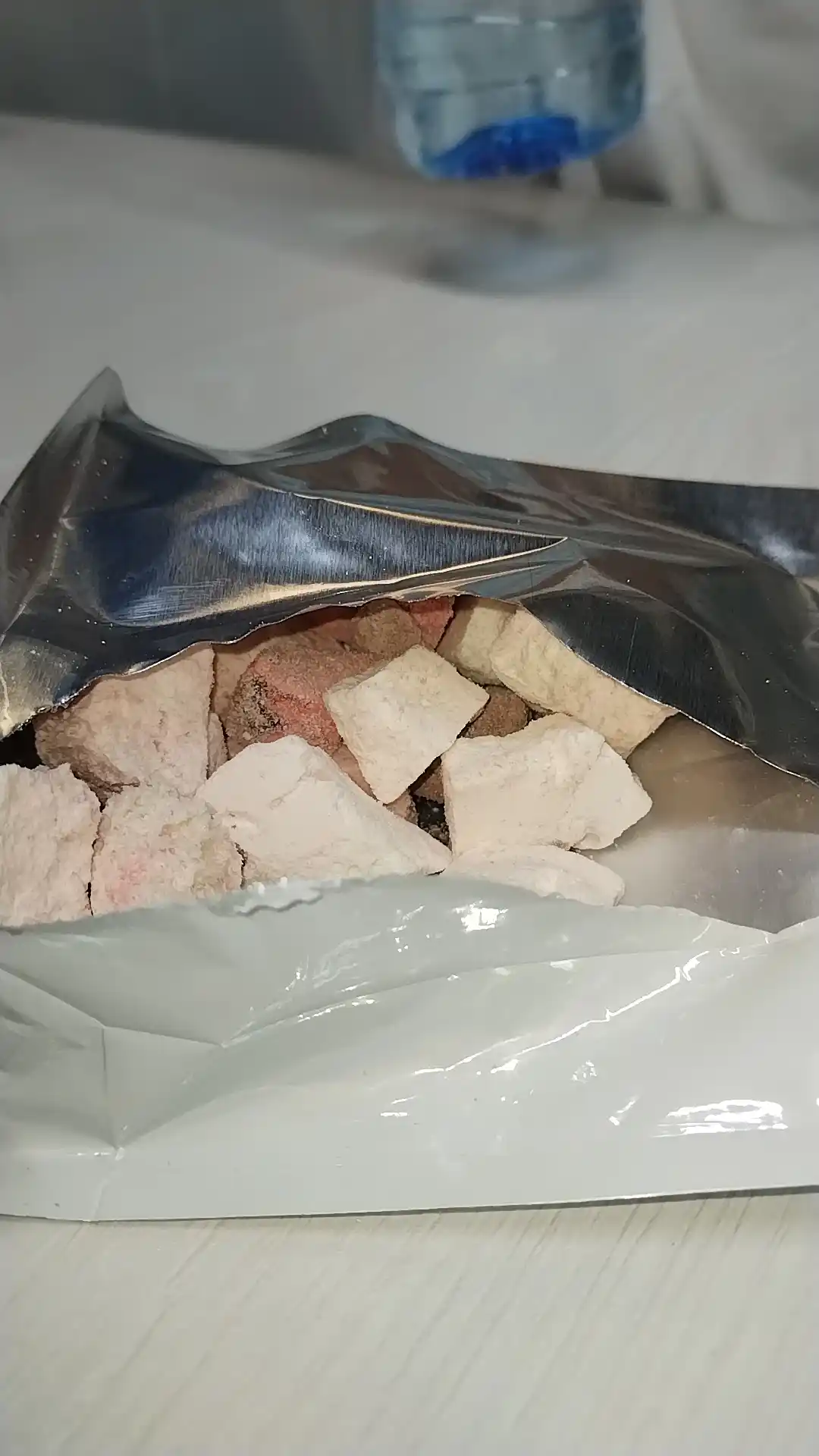 Натуральное сублимированное мороженое, 50 гр, 3 вкуса: ваниль, фрукты и кофе