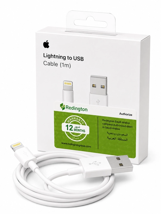 Lightning to USB kabel 1 m — iPhone va iPad uchun zaryadlash va ma’lumot uzatish kabeli