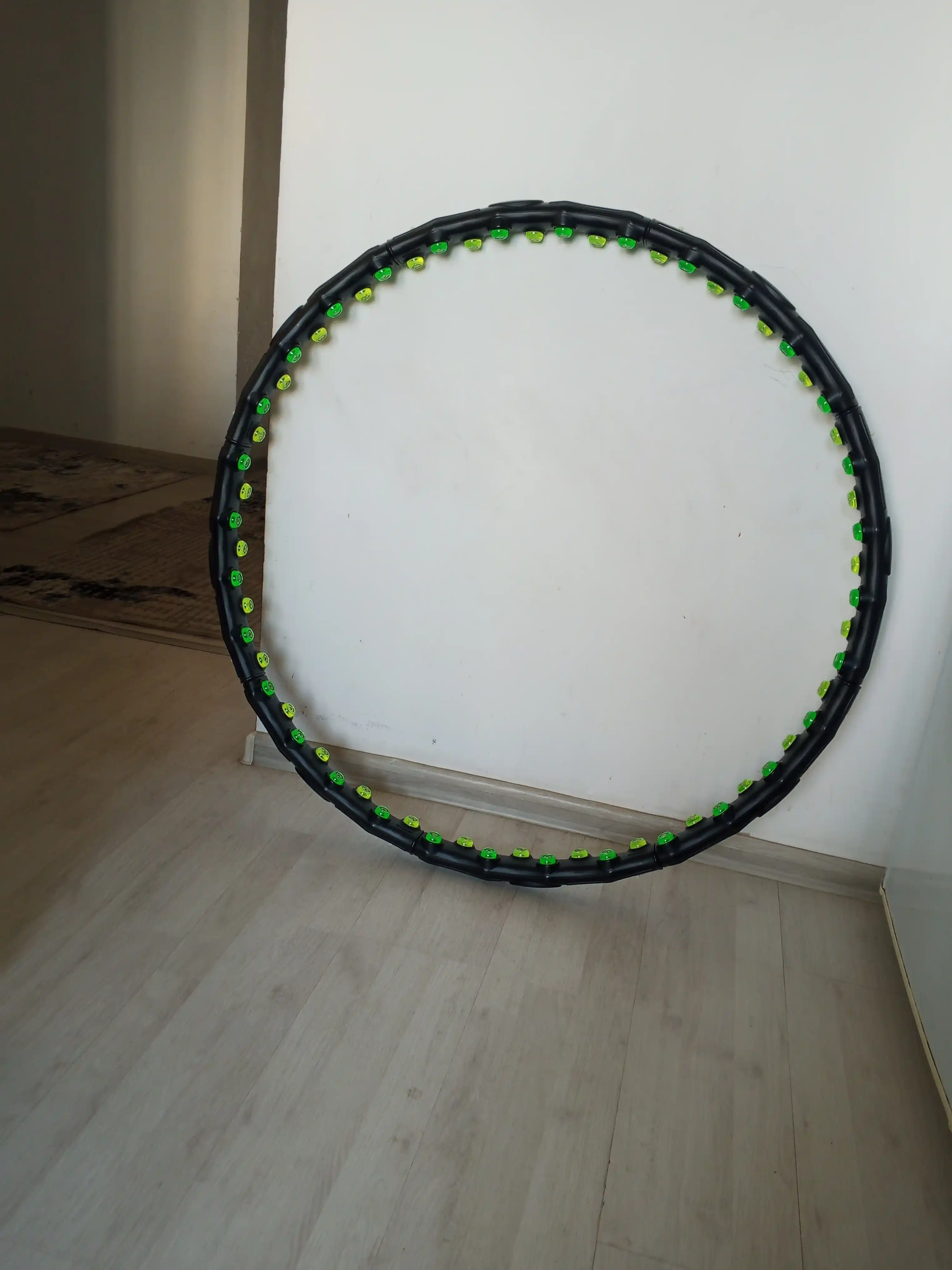 Massajli yig'iladigan obruch JS 6002,  hoola hoop