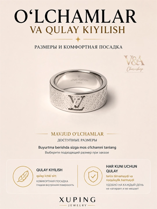 Кольцо женское Xuping, серебристая бижутерия из медицинского сплава