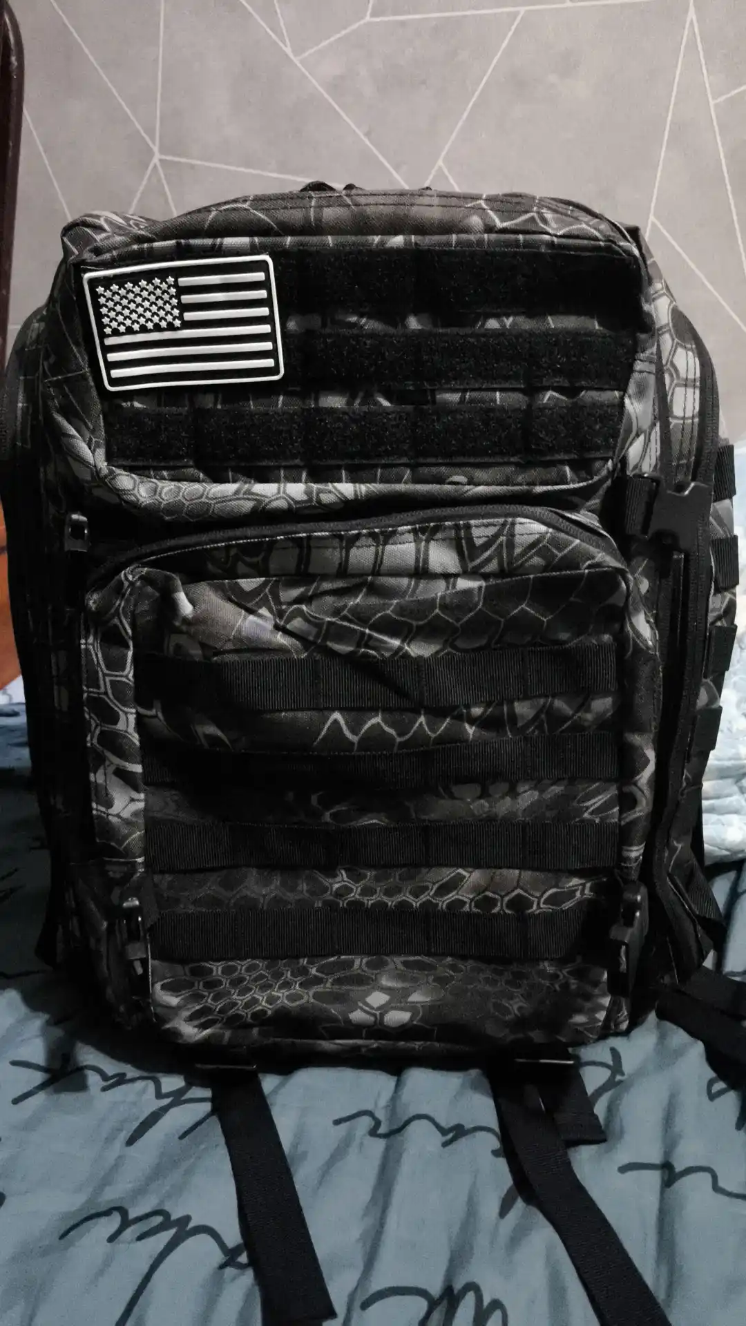 Рюкзак Ali Uniforma 50 литров Oxford 900D с системой MOLLE