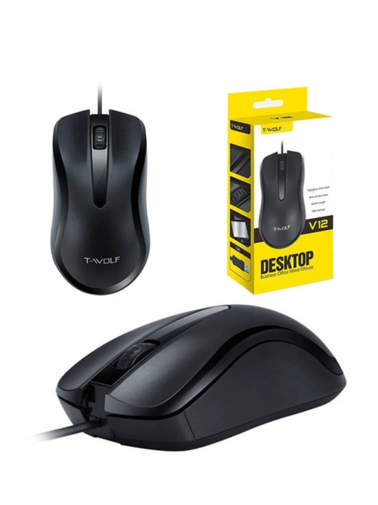 Игровая компьютерная мышь, проводная, с RGB подсветкой (для игр и офиса)