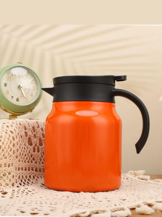 1 Litrli Termos Choynak Filtrli, Choy va Qahva Uchun Termokrujka, Germetik Qopqoqli