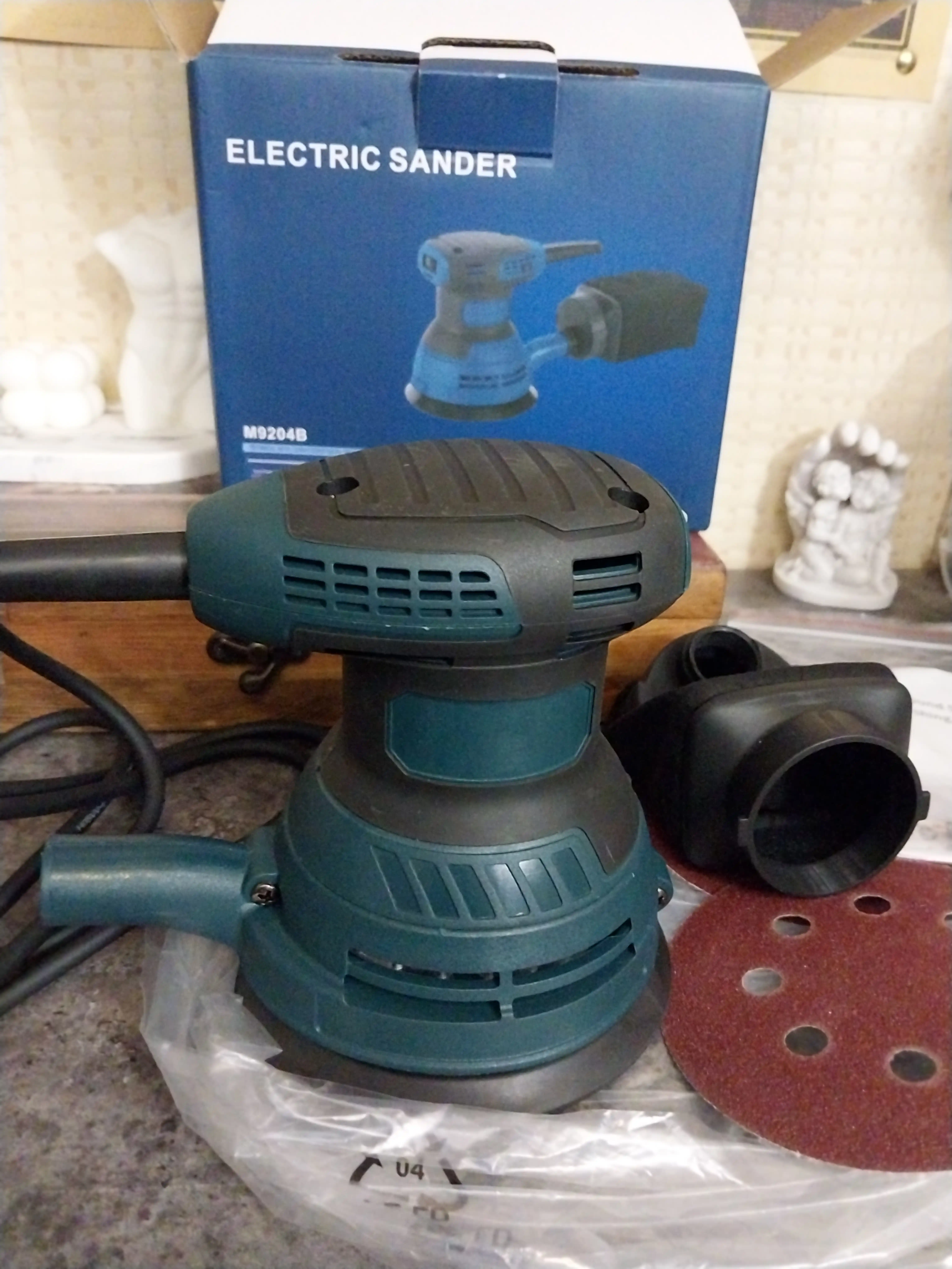 Eksantrik silliqlash mashinasi : 300 Vt ega bolgan va 125 mm diametrli