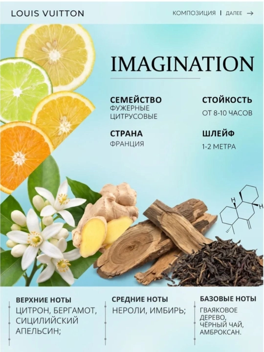 Erkaklar atiri 100 ml Imagination parfume