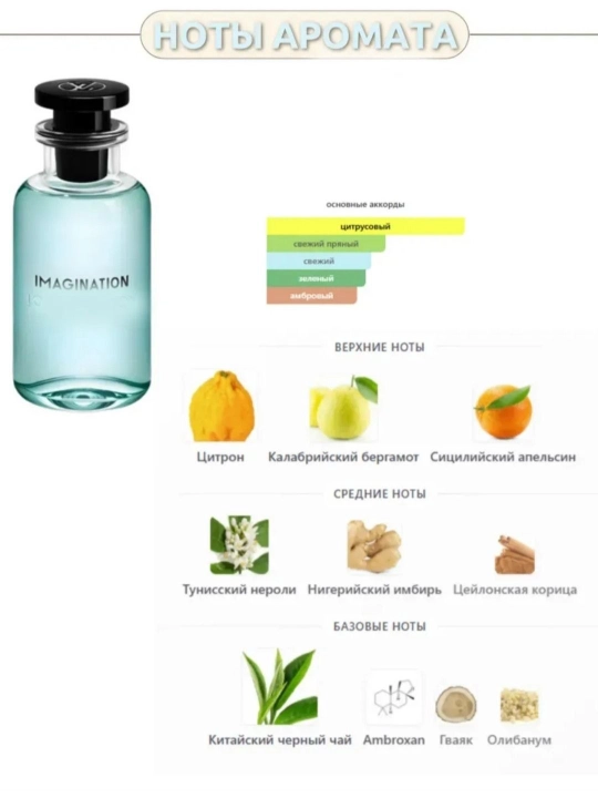 Erkaklar atiri 100 ml Imagination parfume