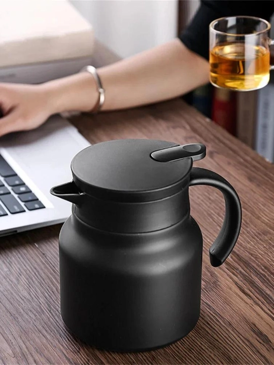 1 Litrli Termos Choynak Filtrli, Choy va Qahva Uchun Termokrujka, Germetik Qopqoqli