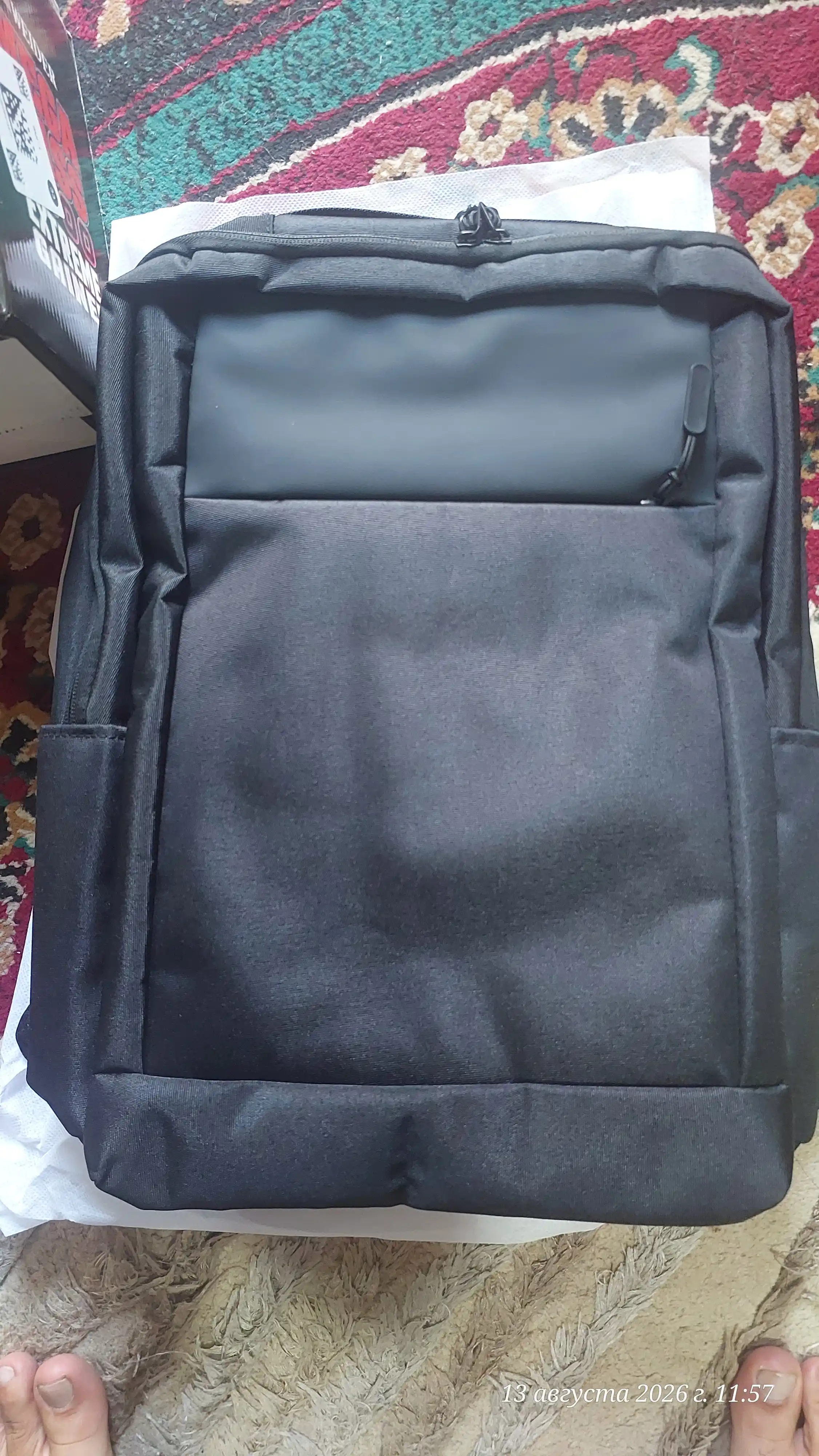 Рюкзак для ноутбука, ортопедический, с USB-портом