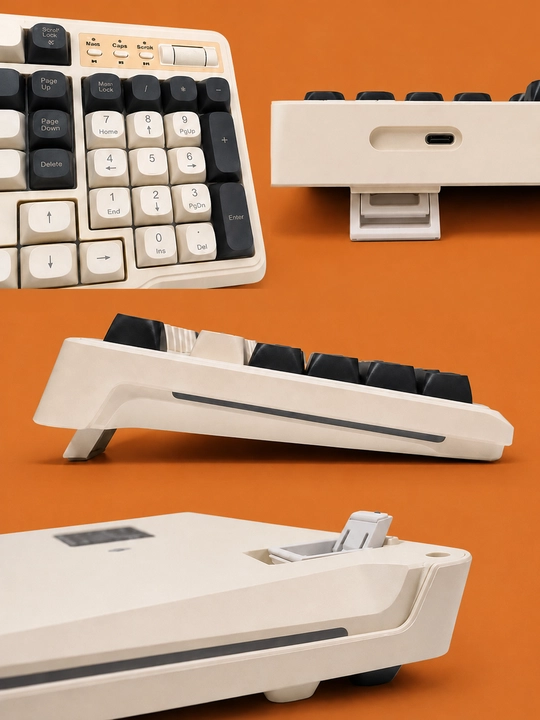 Kompyuter uchun USB simli klaviatura va sichqoncha to‘plami, raqamli blokli