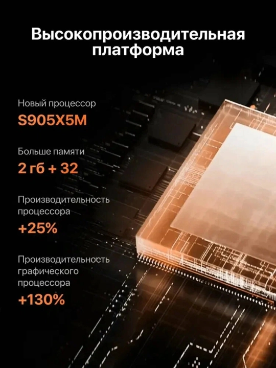 Xiaomi TV Box S 3rd Gen 4K Ultra HD с Google TV — Smart-приставка с голосовым управлением