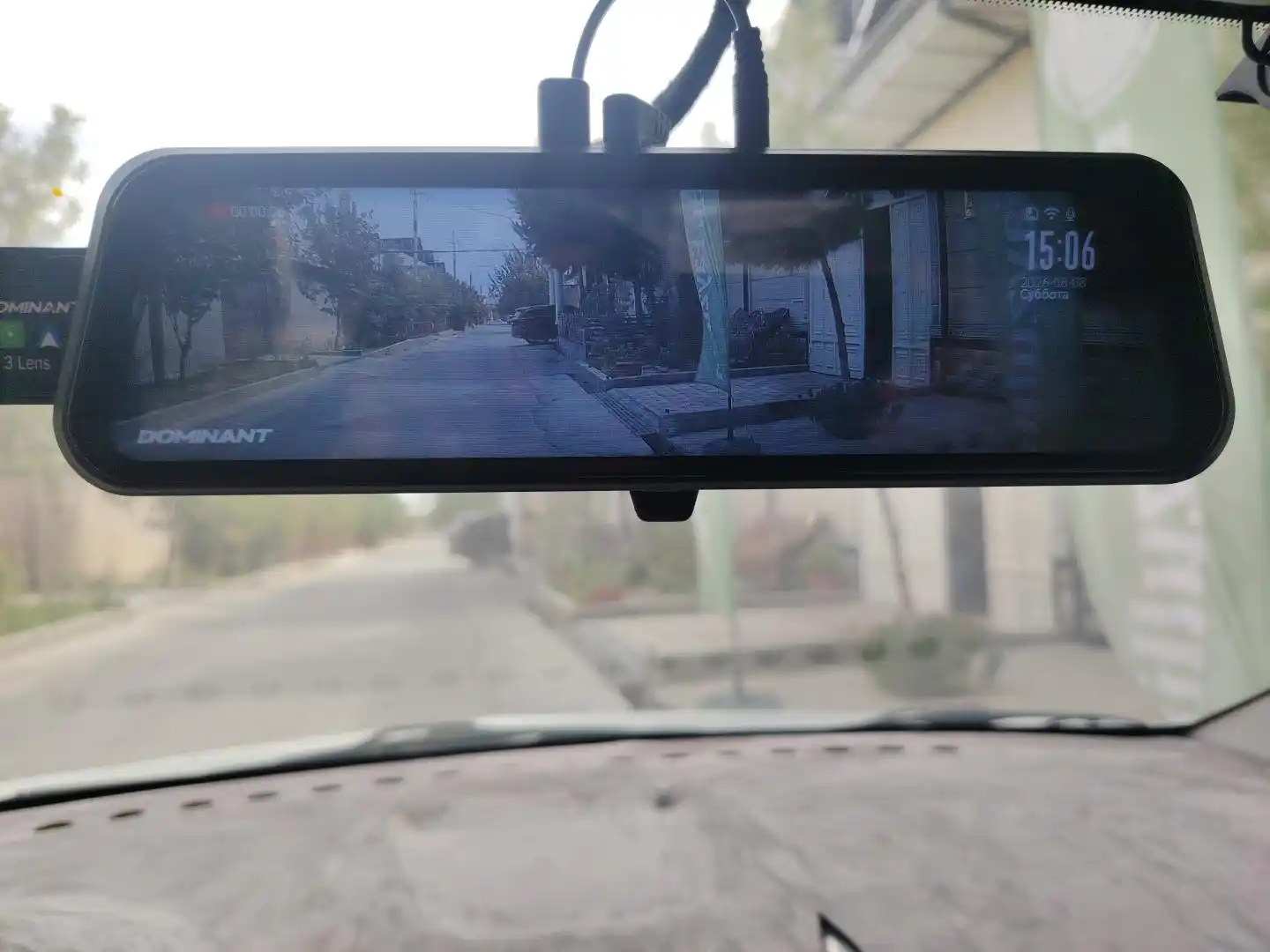 Видеорегистратор Dominant D999S PRO-2 Wifi 4К ultra hd 3 камеры