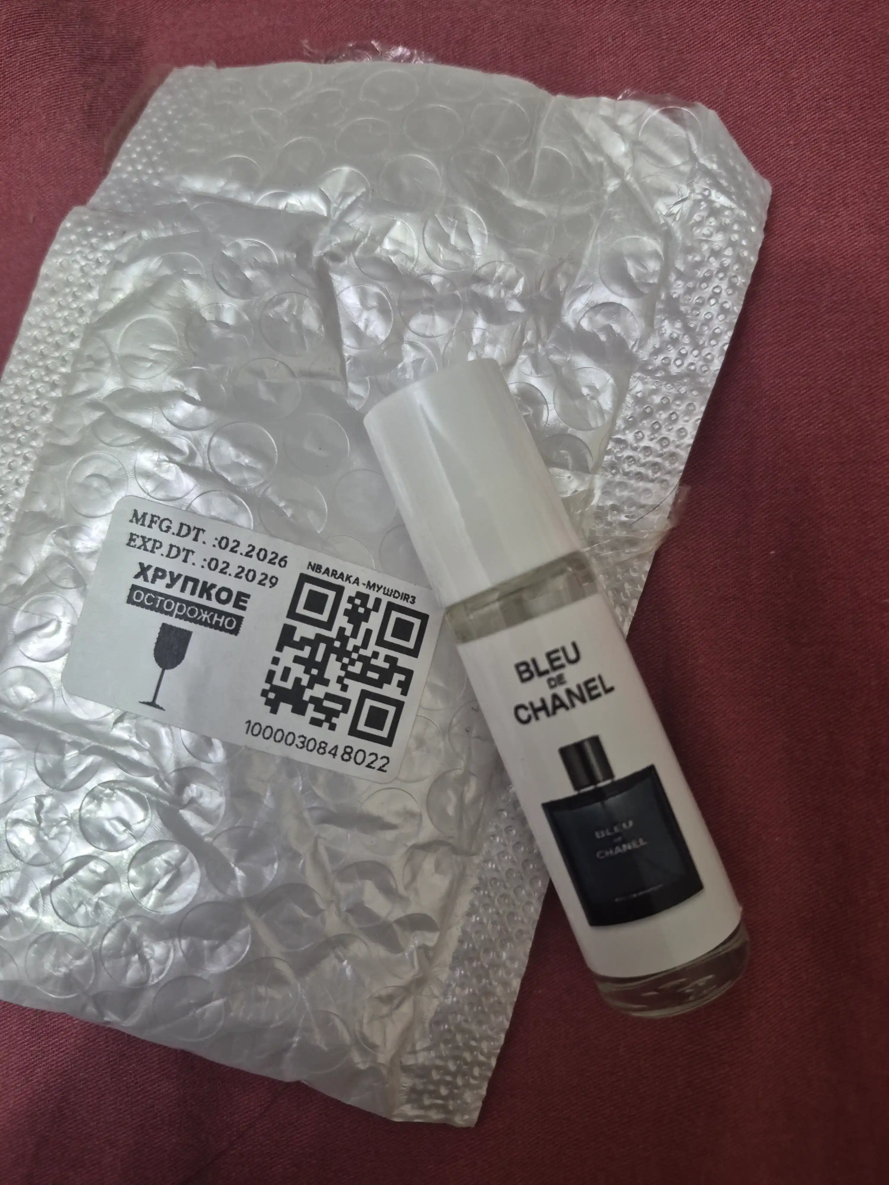 Bleu de Chanel motivlari asosidagi moyli atir — erkaklar uchun roller, 6 ml