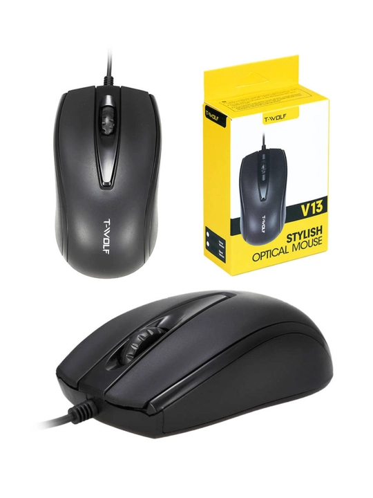 Игровая компьютерная мышь, проводная, с RGB подсветкой (для игр и офиса)