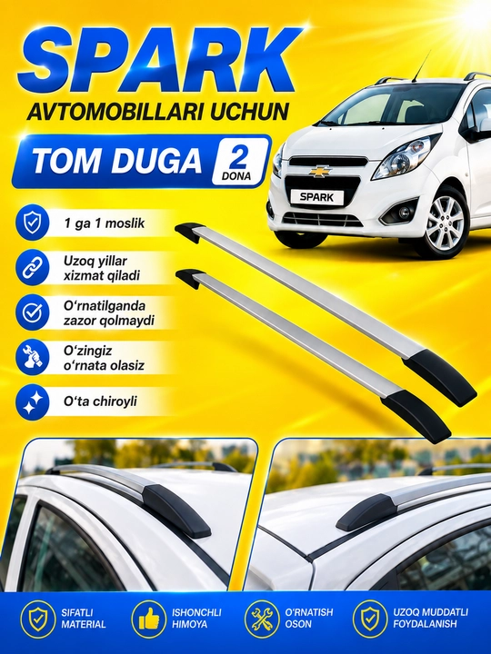 Spark avtomobillari uchun tom yoyi 2 dona - 
