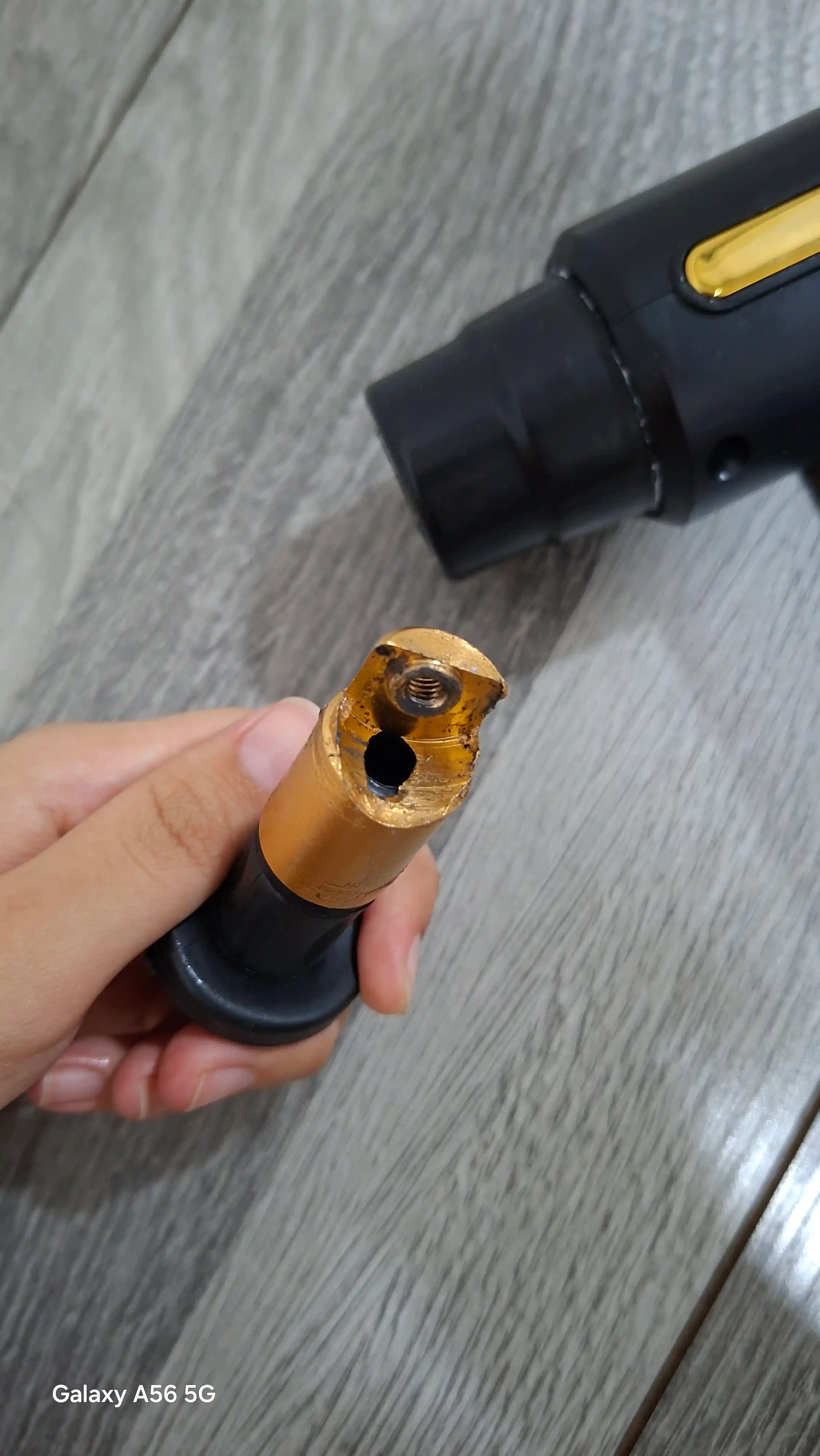 Перкуссионный массажер для тела Fascial Massage Gun, ударный пистолет с 4 насадками