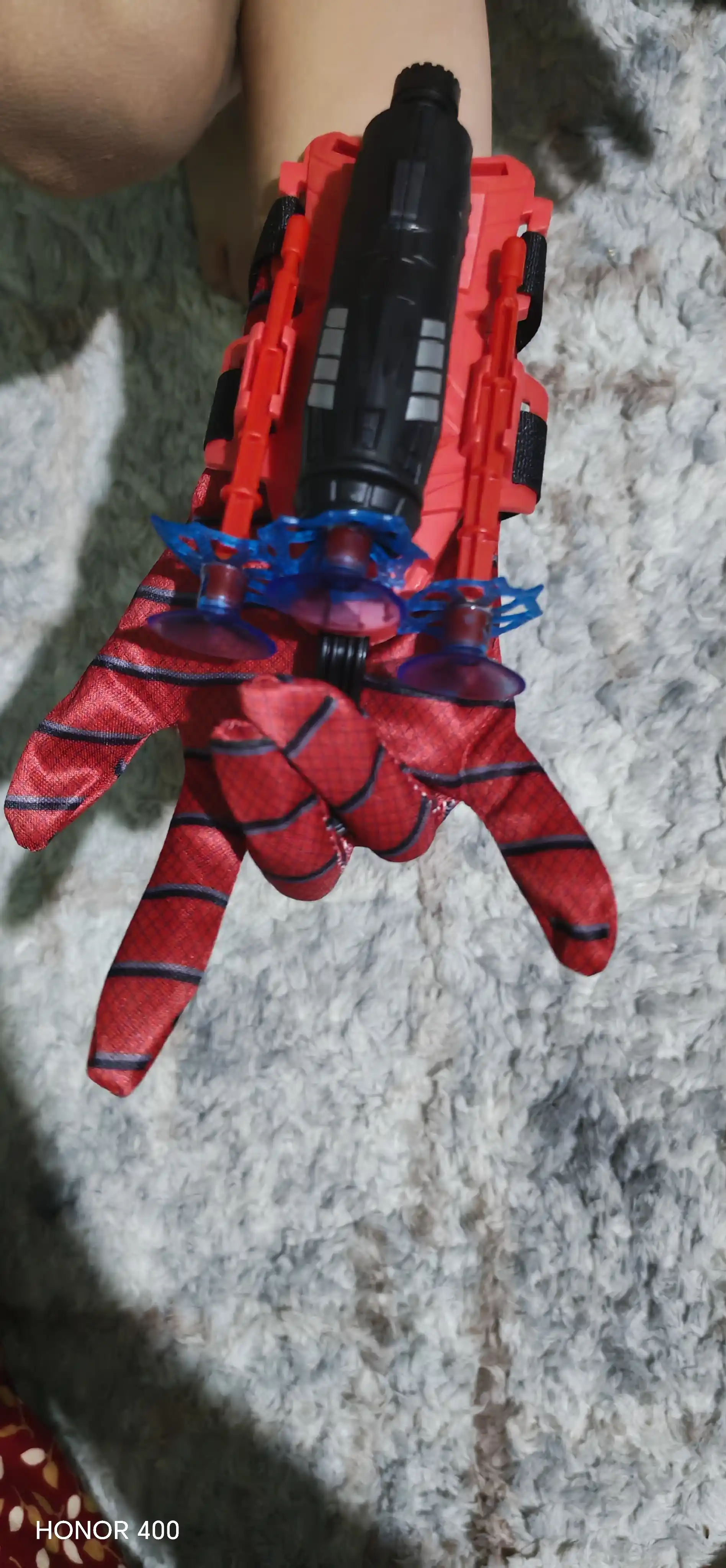 O'rgimchak odam blasteri o'q otuvchi qo'lqop - bolalar uchun Spider Man o'yinchog'i