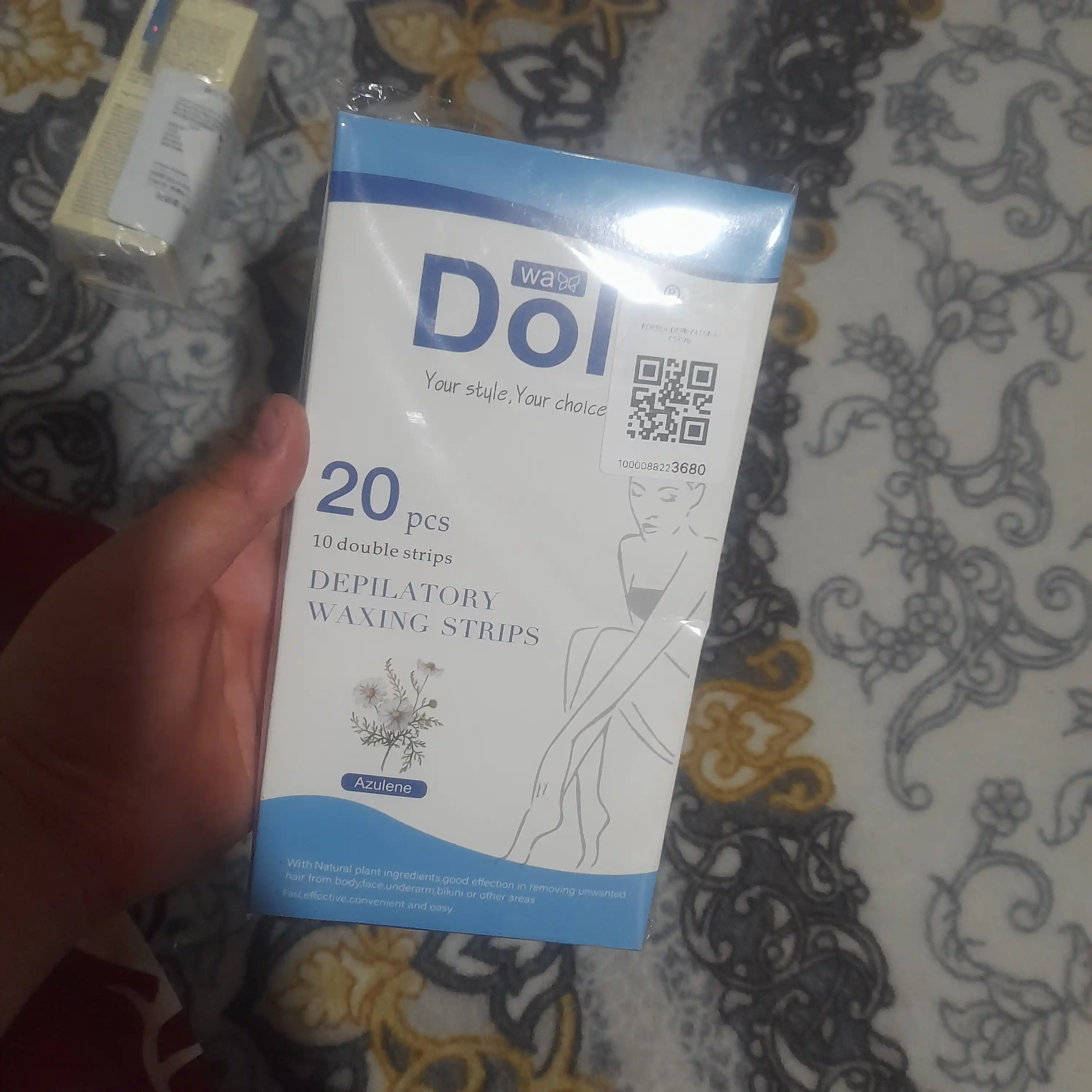 "Doll" tana va yuz depilyatsiyasi uchun mum qog‘ozi, 20 dona