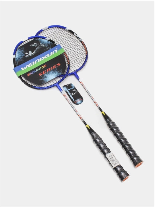 Badminton raketkalari to‘plami, 2 dona raketka va g‘ilof bilan - 