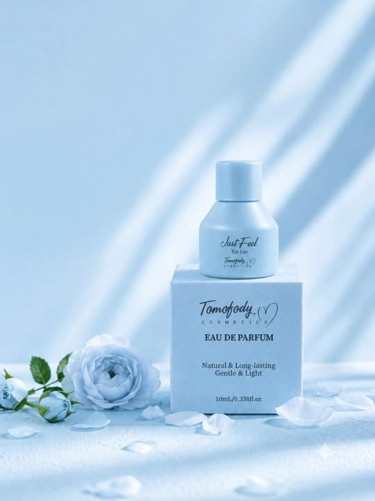 Ayollar uchun intim hushbo'ylangan atir - Tomofody Just Feel For Her Eau de Parfum 10 ml - 