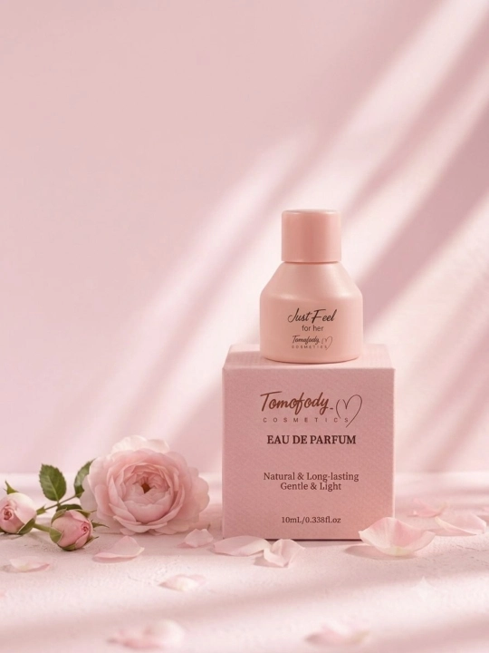 Ayollar uchun intim hushbo'ylangan atir - Tomofody Just Feel For Her Eau de Parfum 10 ml - 