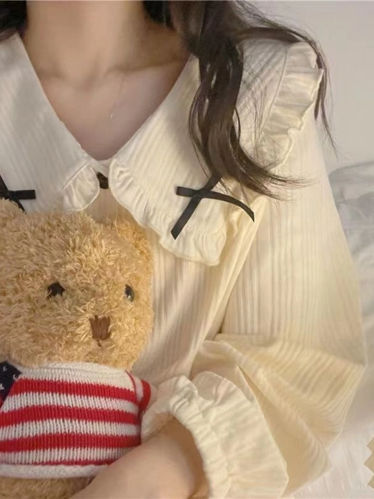 Комплект пижамы для женщин и девушек, домашняя одежда, M-2XL