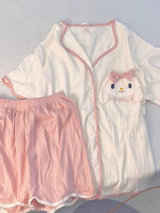 Комплект пижамы для женщин и девушек, домашняя одежда, M-2XL