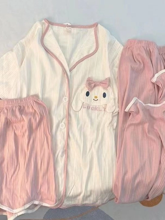 Комплект пижамы для женщин и девушек, домашняя одежда, M-2XL