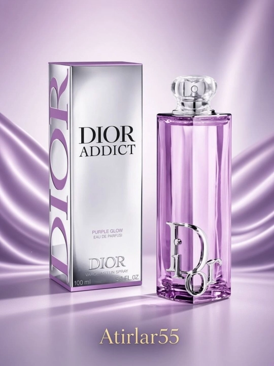 Парфюмерная вода для женщин, Christian Dior Addict Purple Glow 100 мл, Франция - 