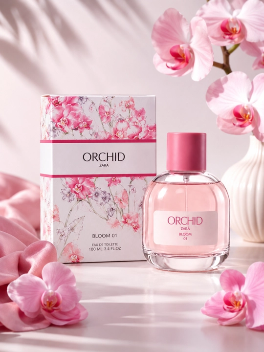 Orchid Zara Bloom 01 женские духи 100 мл, нежный цветочный аромат - 