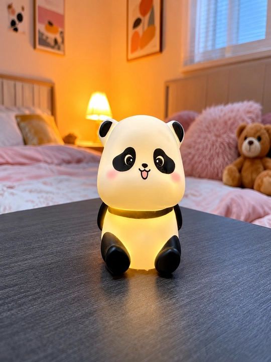 Tungi chiroq, bolalar uchun lampa, kitob o'qish uchun lampa,stol yoritgich,ayiqchali lampa - 