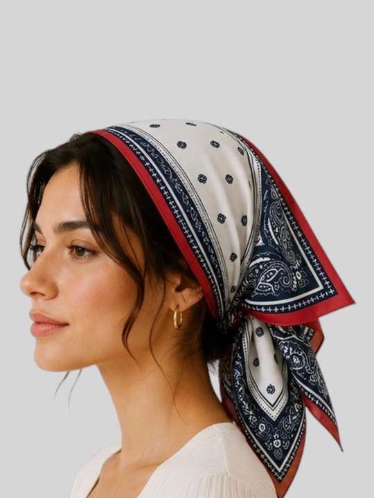 Bandana, turk mahsuloti, o‘lchami 50x50