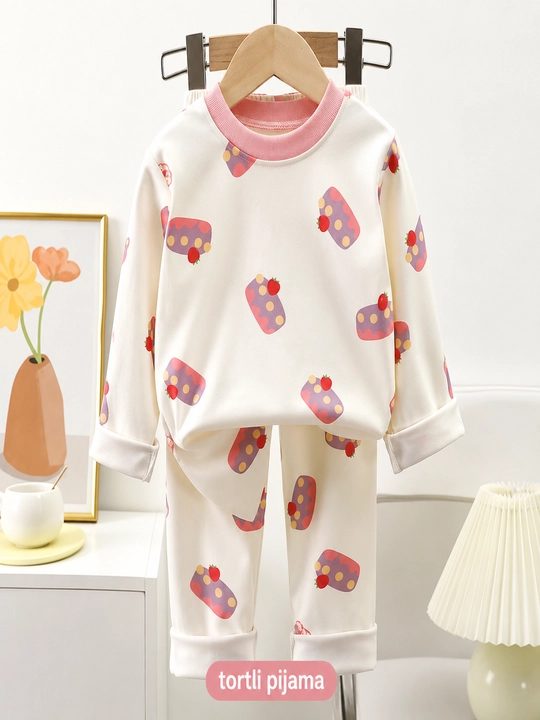 Qizlar uchun pijama, uy kiyimi, qizlar uchun uyqu kiyimi - 
