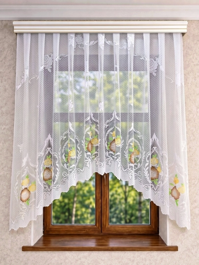 Arkali tyul pardalar, tayyor to‘plam, oshxona, balkon va yotoqxonalar uchun ajoyib tanlov