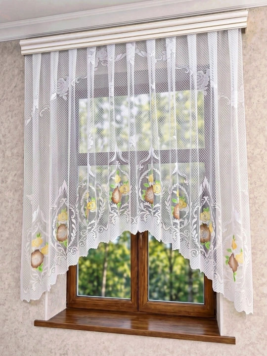 Arkali tyul pardalar, tayyor to‘plam, oshxona, balkon va yotoqxonalar uchun ajoyib tanlov