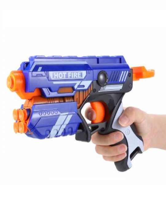Blaster pistolet, yumshoq o'qlarni otadi