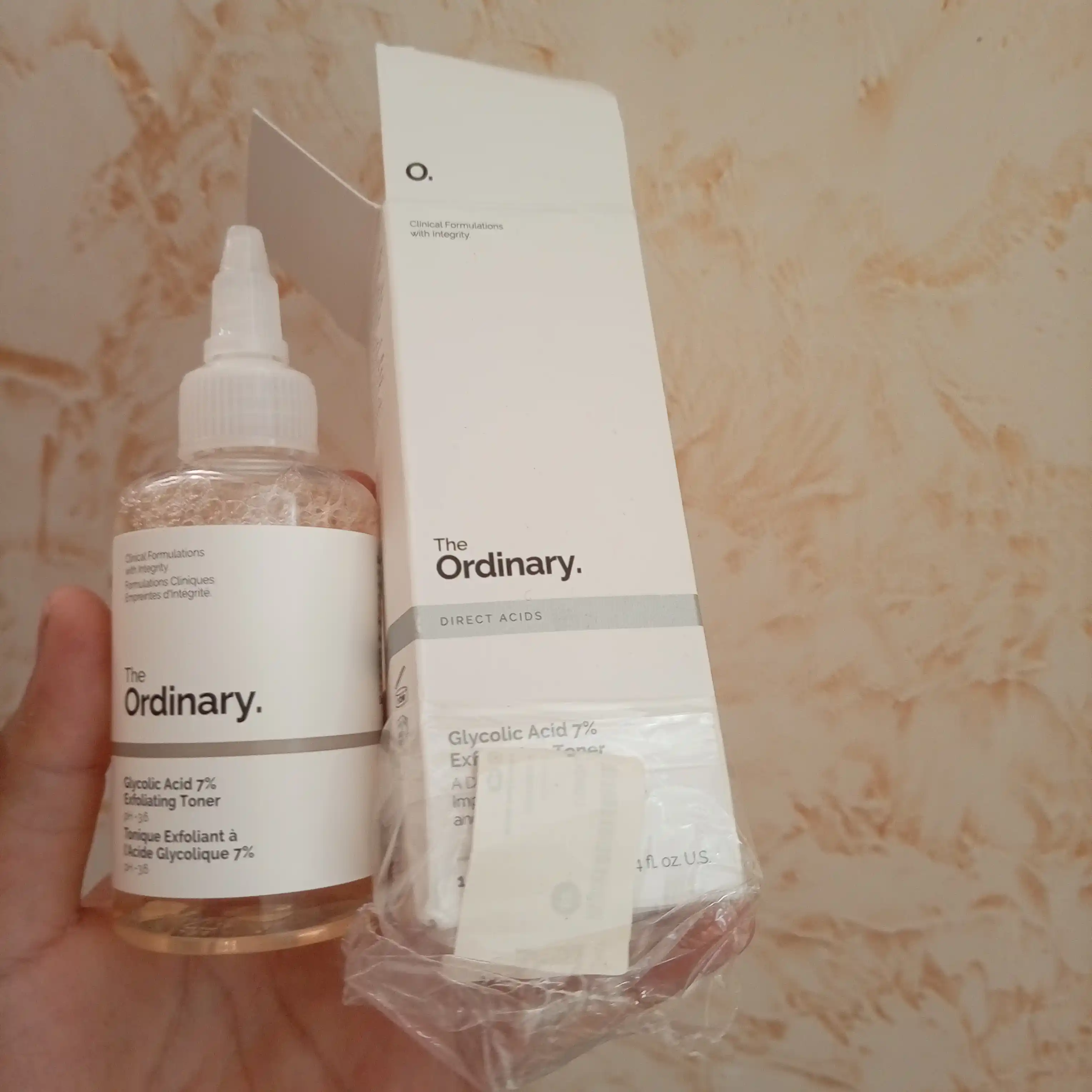 The Ordinary Glycolic Acid 7% Exfoliating Toner – glikol kislotali tonik, 100 ml