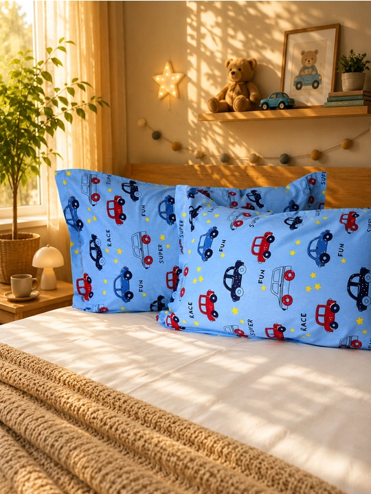Yostiq jildlari 50 * 70, (POPLIN) matosi, 100% paxta, 2 dona, yostiq jildlari