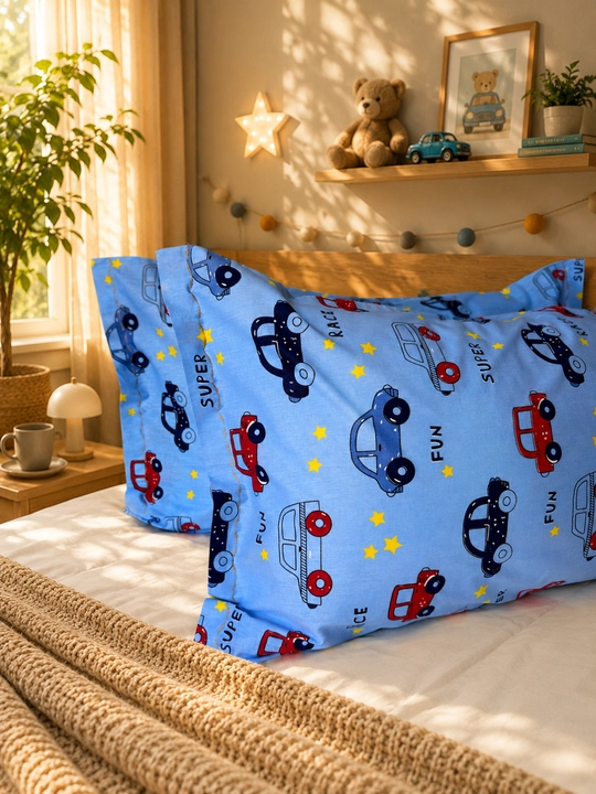 Yostiq jildlari 50 * 70, (POPLIN) matosi, 100% paxta, 2 dona, yostiq jildlari