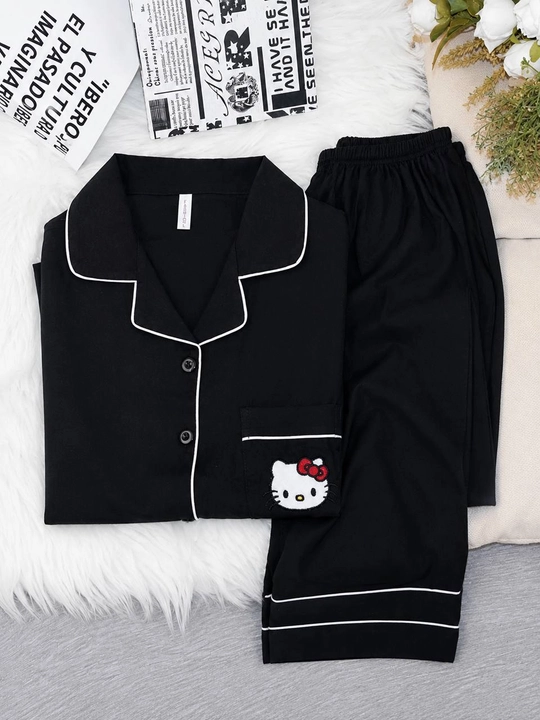 Ayollar uchun uzun yengli uzun shimli pijama – kuz, qish va bahor uchun