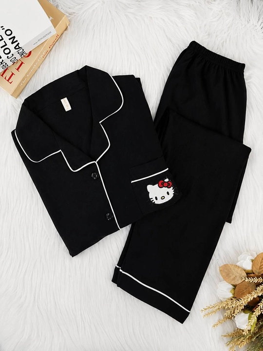 Ayollar uchun uzun yengli uzun shimli pijama – kuz, qish va bahor uchun