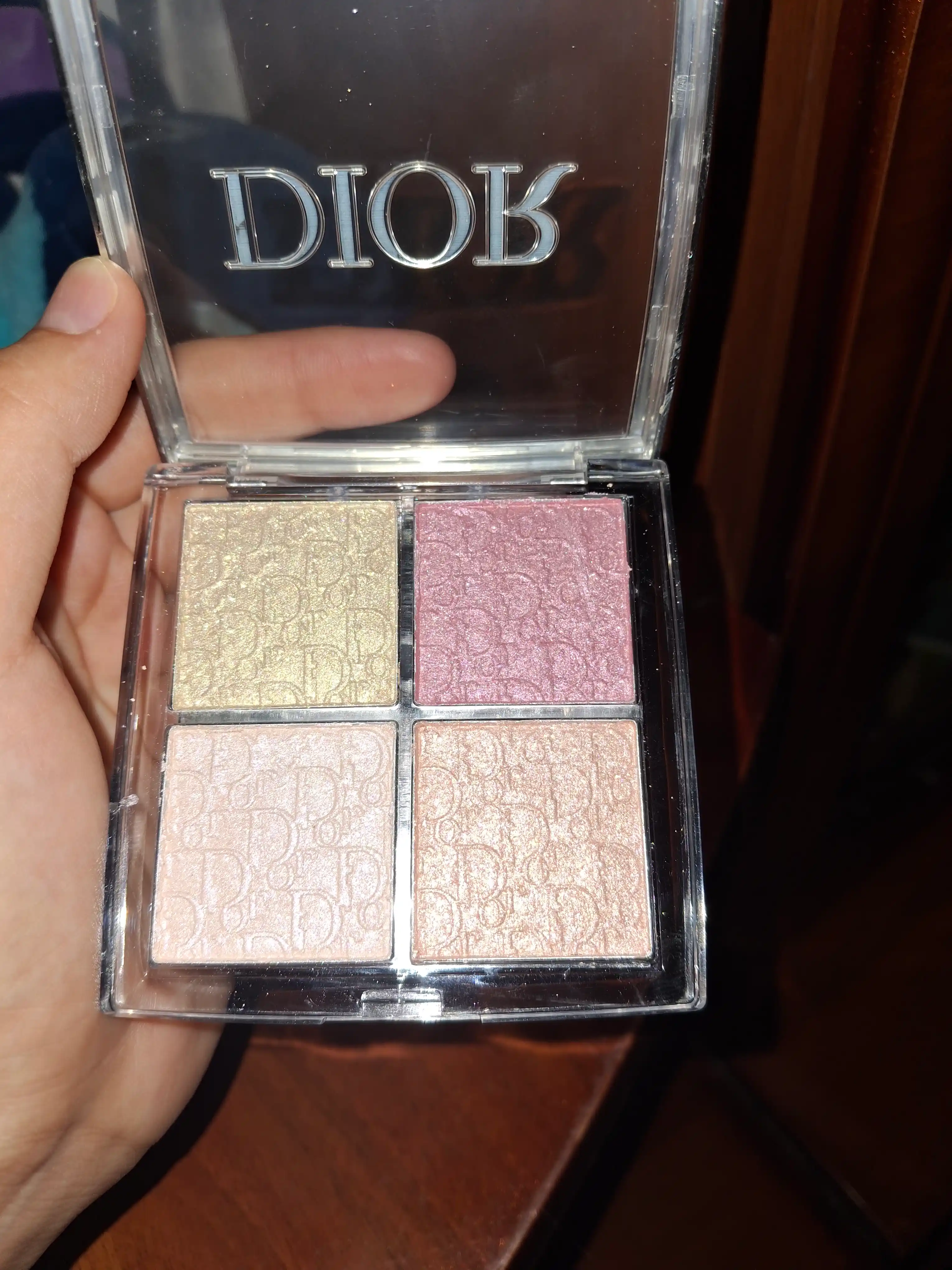 Палетка для лица xайлайтер va rumyana, DIOR